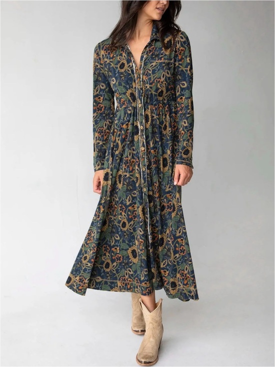 NATURAL LIFE Dresses & Skirts - Natural Life Christa Knit Cotton Maxi Dress XL